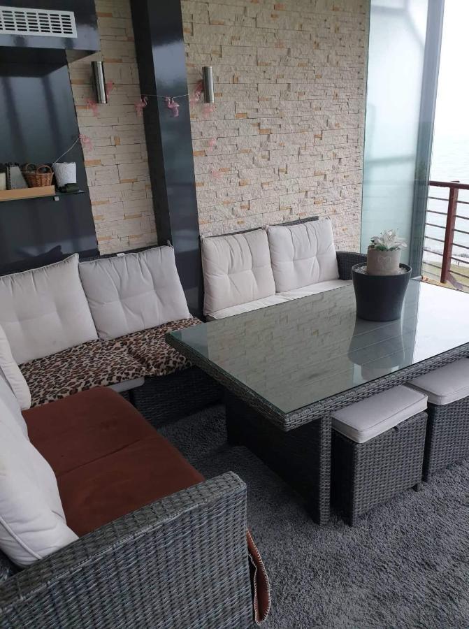 Balaton-Parti Luxus Lakas Apartment Siofok Bagian luar foto